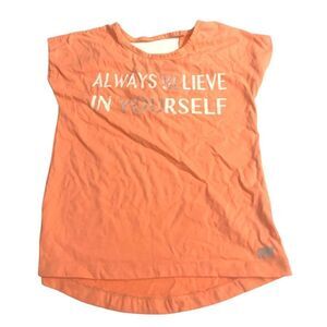 Girls graphic activewear T-shirt